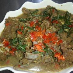 A picture of Lamb soup.