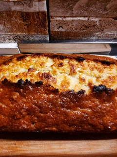Una foto de Budín de Zuccini y Manzana