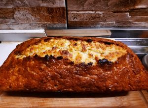 Una foto de Budín de Zuccini y Manzana
