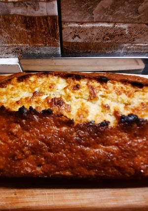Una foto de Budín de Zuccini y Manzana