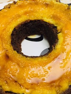 صورة لوصفة كيك الكريم كراميل