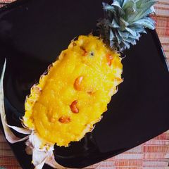 A picture of Pineapple kesari.