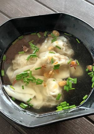 Foto resep Pangsit Ayam Kuah