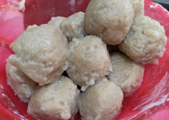 Resep Bakso Jamur Tiram Oleh Jo Beruang Cookpad