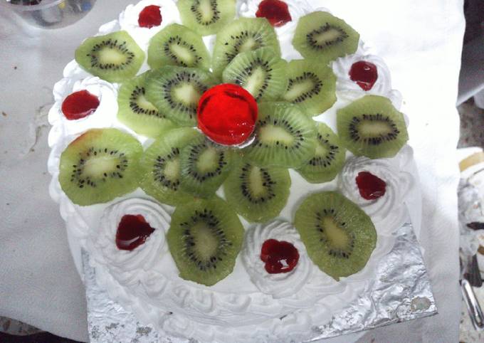 Easiest Way to Make Super Quick Homemade Kiwi Fruit cake