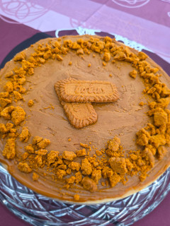 Una foto de Tarta de galletas y crema Lotus
