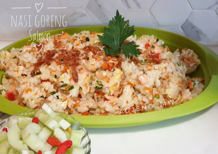 Cara Gampang Membuat Nasi Goreng Salmon yang Lezat