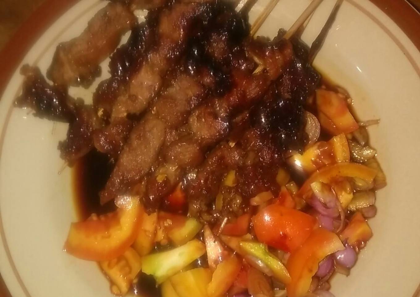 Sate Kambing Home Made