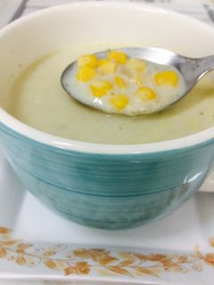 صورة لوصفة شوربة الذرة