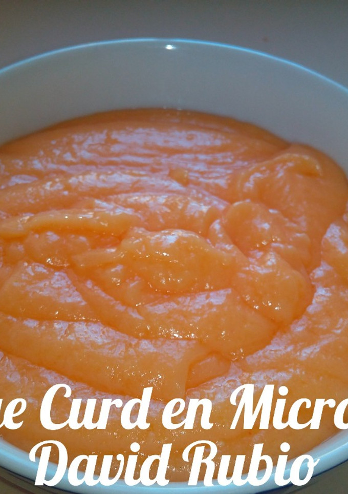 Una foto de Orange curd al microondas