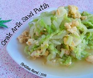Resep Mudah Orak arik sawi putih Yummy Mantul