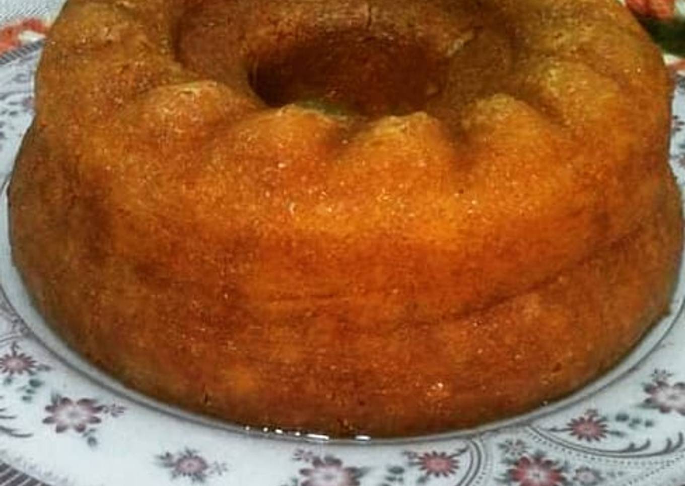 Baba rum cake