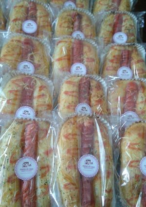 Foto resep Roti Sosis sponge 'n dough
