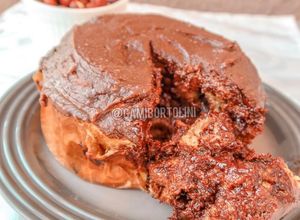 Foto de Chocotone de Nutella sem açúcar