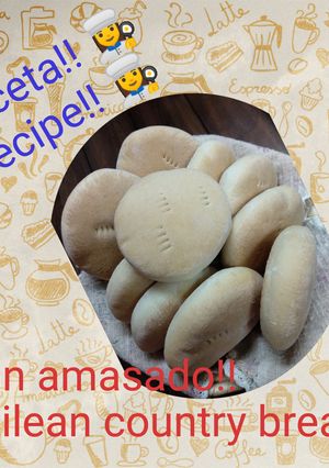 Una foto de Pan amasado