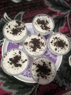 صورة لوصفة رز باللبن بكريم شانتيه وبسكوت اوريو