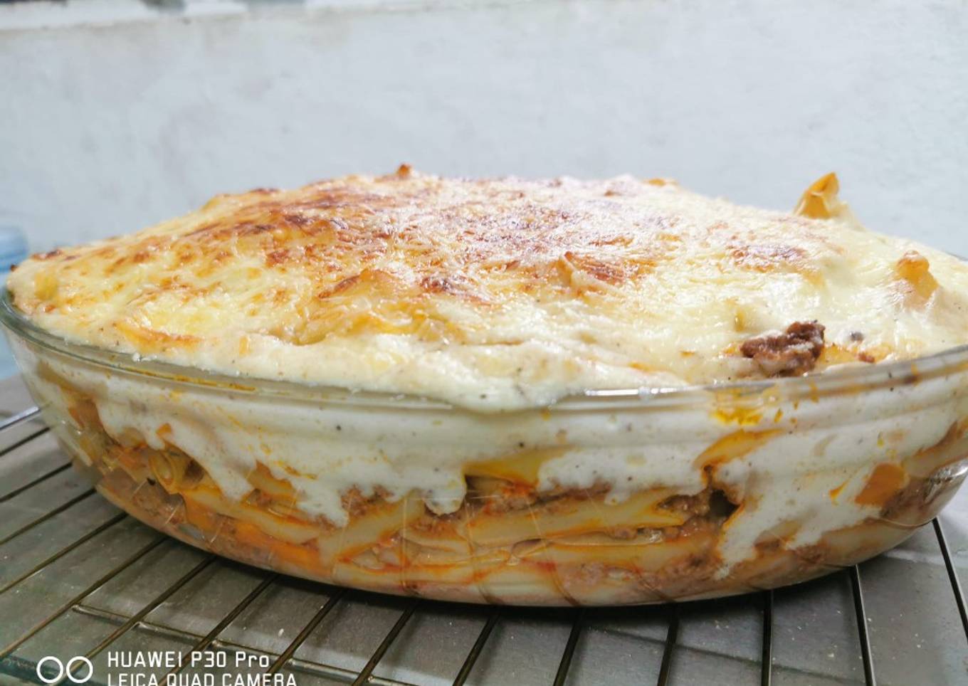 Macarrones a la boloñesa(horno)