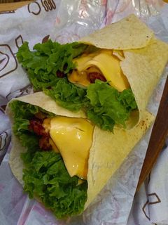 Gambar Wrap Daging Burger