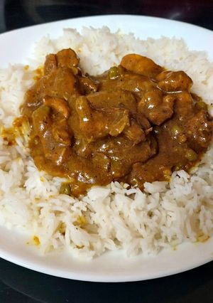 A picture of My Favourite Spicy Chicken Coconut Curry 👩‍🍳.