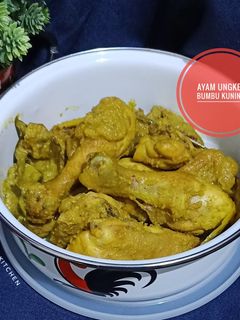 Foto resep Ayam Ungkep Bumbu Kuning