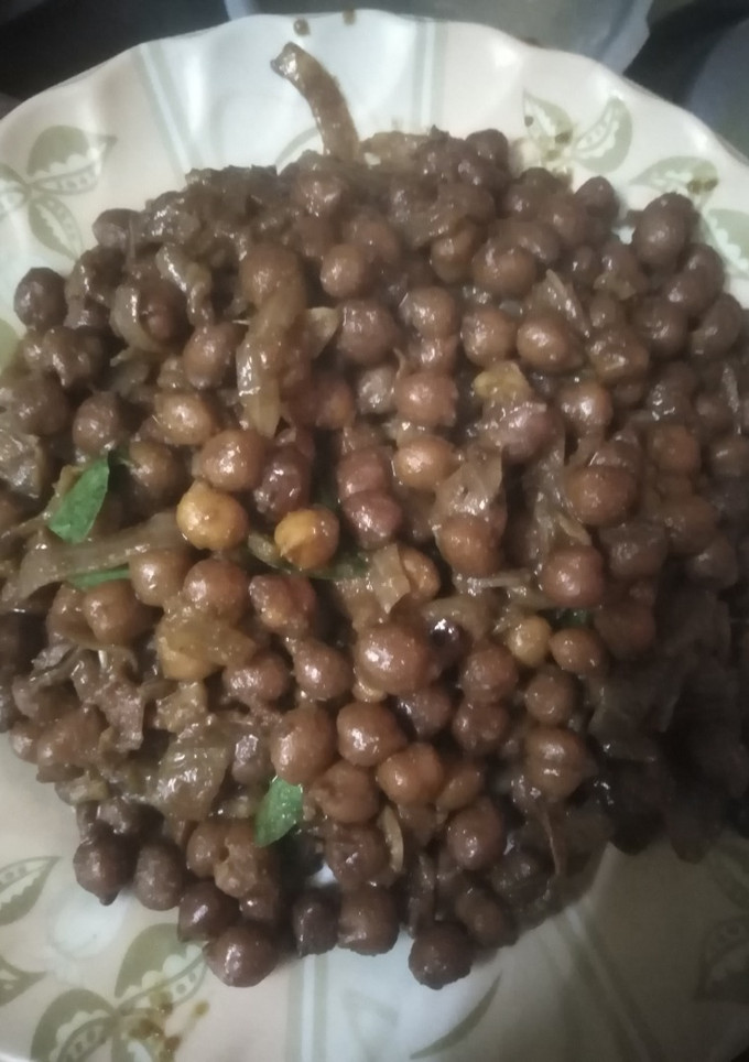 ஹெல்தியான மசாலா கருப்பு கொண்டை கடலை செய்முறை முக்கிய புகைப்படம்