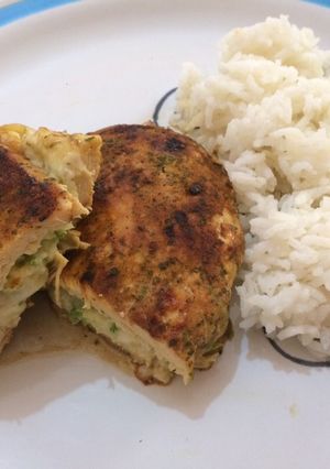Una foto de Sándwich con pechuga de pollo