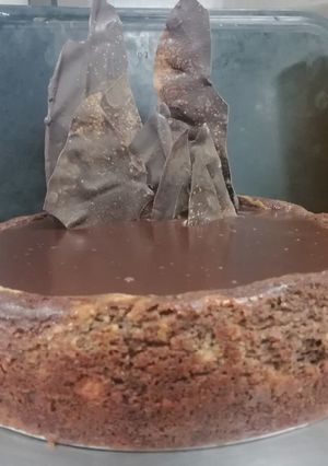 Una foto de Cheesecake de chocolate