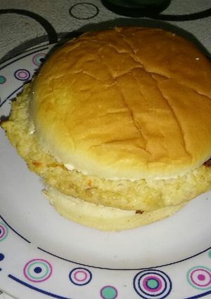 Una foto de Hamburguesa de Pollo 🐔
