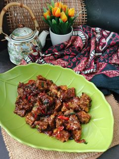 Foto resep Tumis Daging Pedas Manis