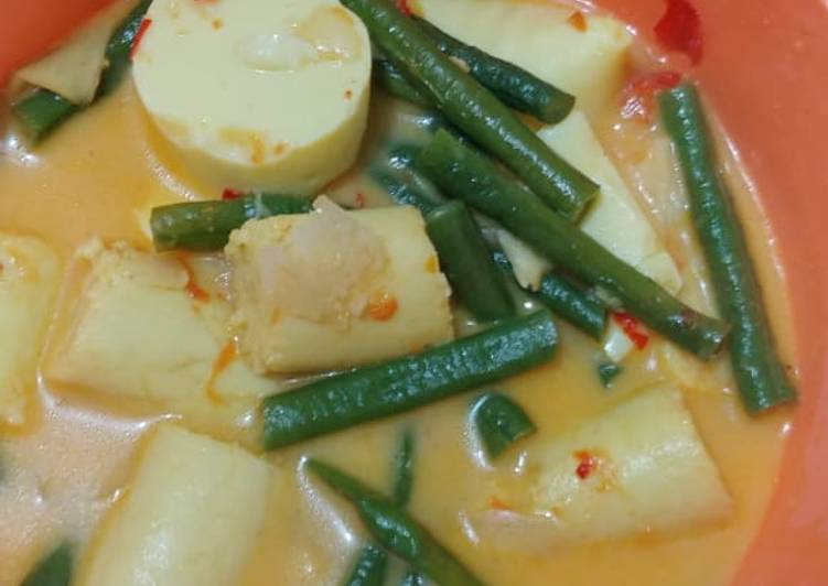 Resep Tebu telur kuah kuning yang Bikin Ngiler