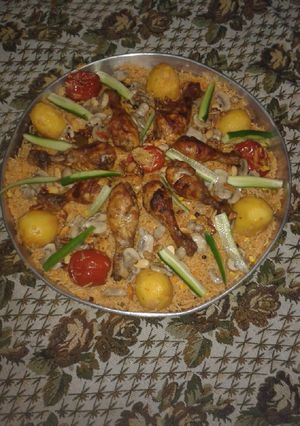 صورة لوصفة كبسة على طريقتي