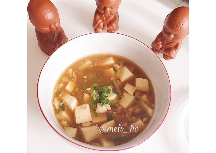 Cara Memasak Mapo Tofu (MPASI 1y+) yang Renyah