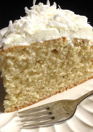 A picture of Coconut Milk Cake.