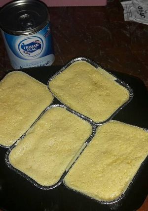 Foto resep Condensed milk cotton cake resepnya ci tintin rayner