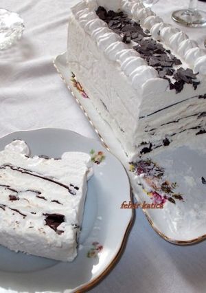 Viennetta fagylalt torta házilag recept fotója