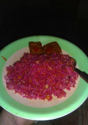 Foto resep Nasi goreng buah naga