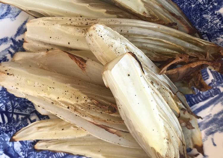 Grilled chicory