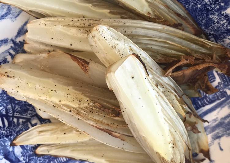 Steps to Prepare Speedy Grilled chicory