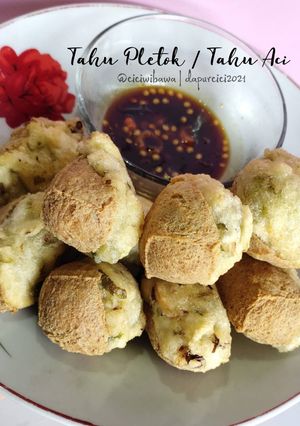 Foto resep Tahu Pletok / Tahu Aci