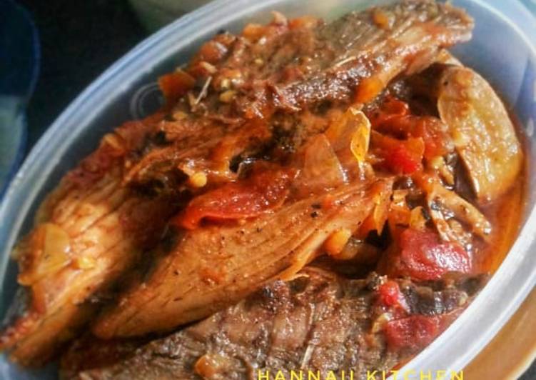 Resep Ikan tongkol sambal tomat tanpa ulek yang Bikin Ngiler