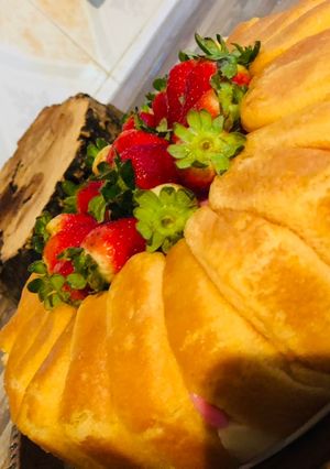 عکسی از دستور کیک تابستونی آسلی