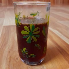Kokam jeera drink A picture of Kokam jeera drink.