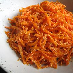 A picture of Stir-fried Carrot & ‘Tarako’ (Pollock Roe).