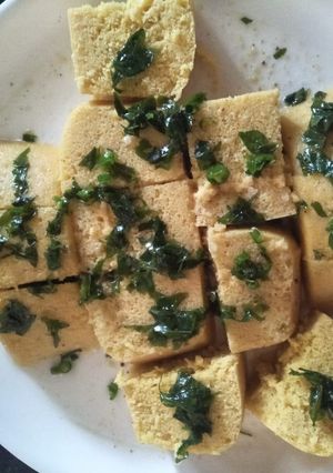 A picture of Dhokla.