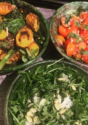 A picture of Summer salads.