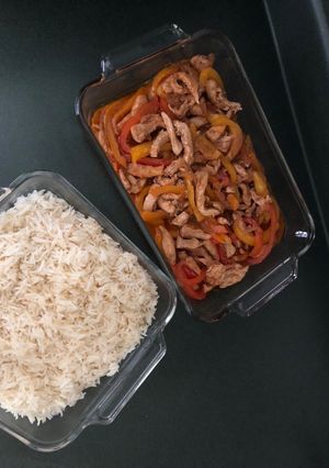 صورة لوصفة فاهيتا مع رز ابيض