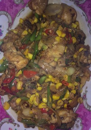 Foto resep Tumis Buncis Jagung