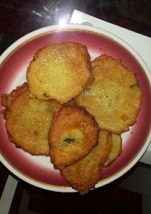 Una foto de Arepitas de yuca