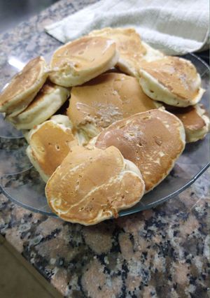 Una foto de Hot cakes (panqueque)