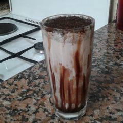 A picture of Oreo milk shake #cookpadramadan.